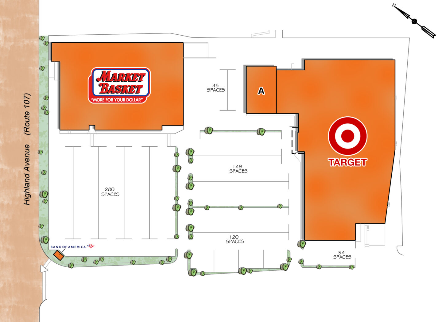 Map of HAWTHORNE PLAZA